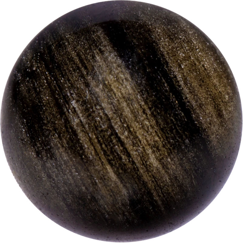 Gold Obsidian Beads