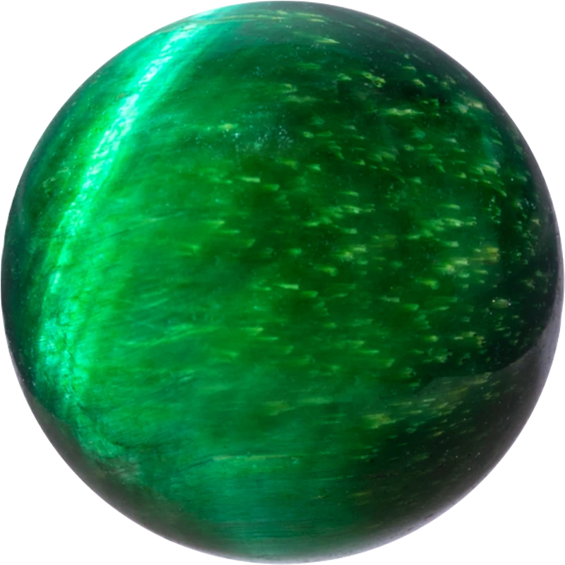 Green Tiger Eyes Stone Beads