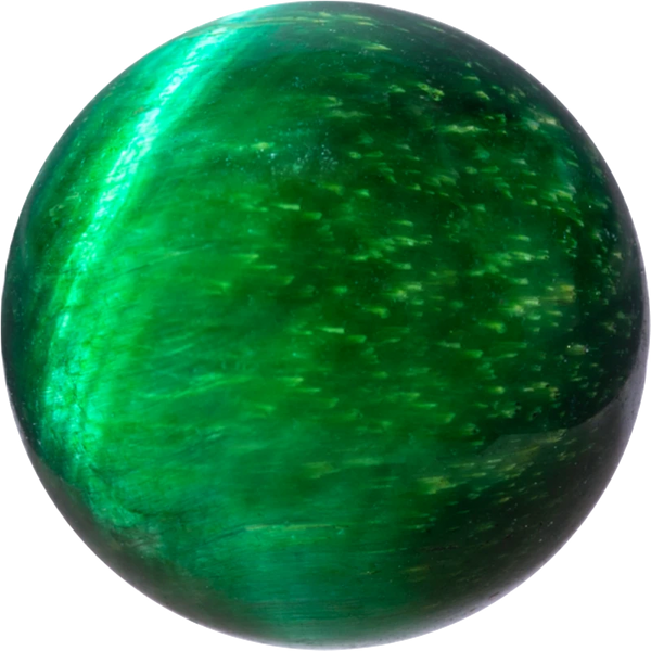 Green Tiger Eyes Stone Beads