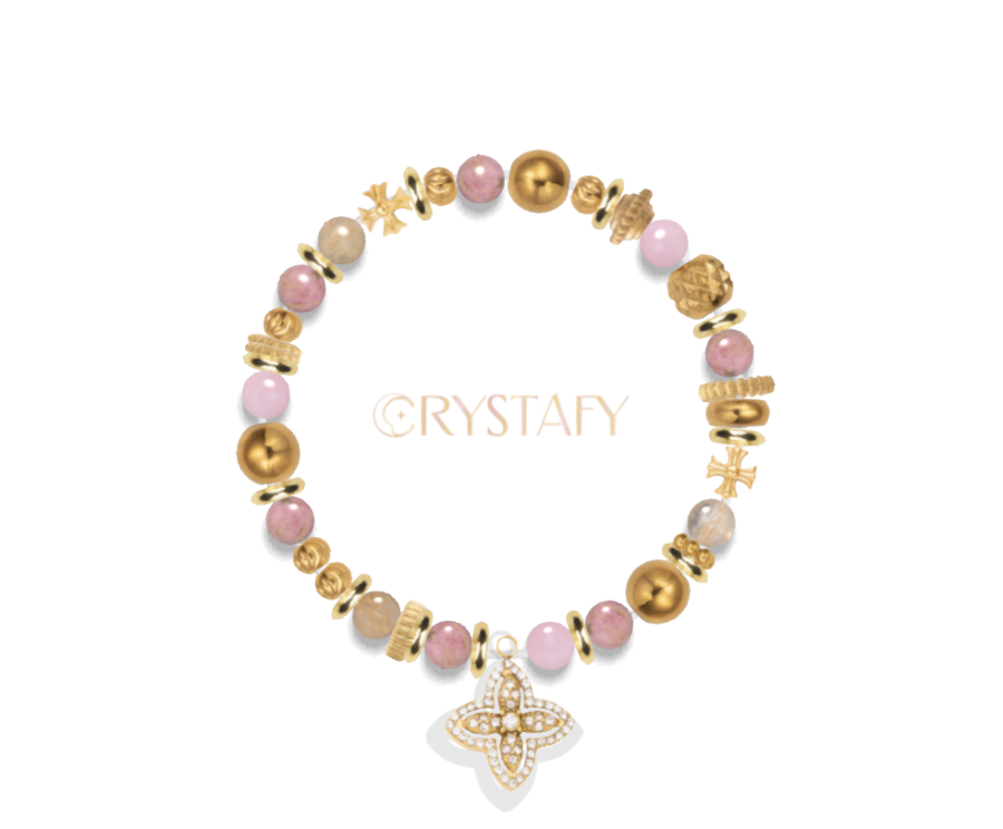 Pink/Gold*flower preview